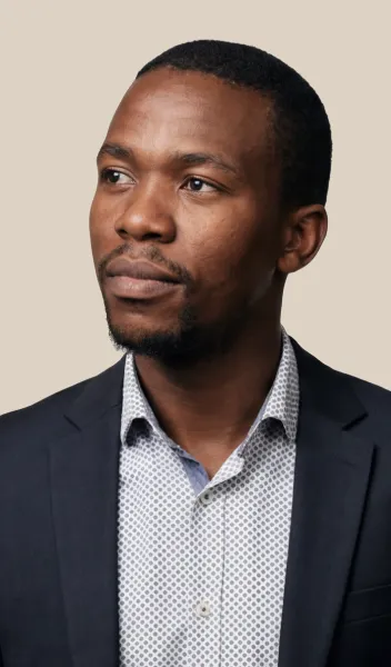 Bongani, AI presenter for corporate training video